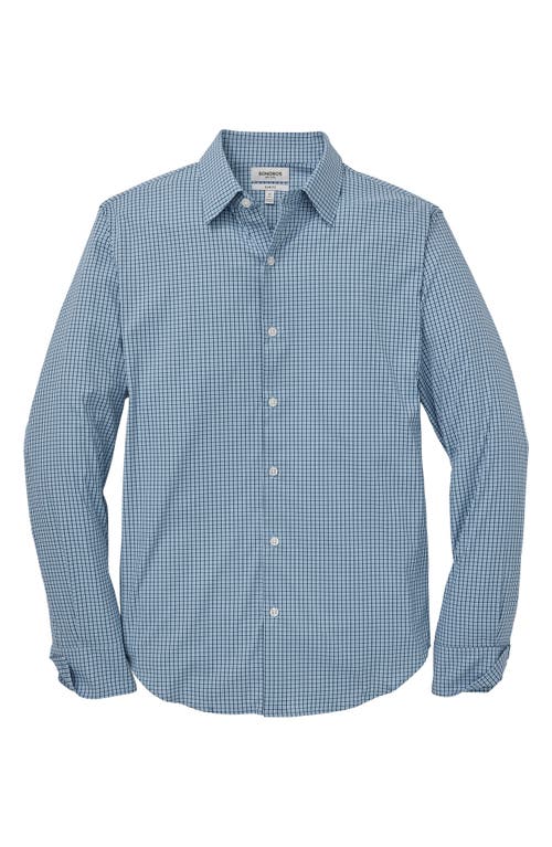 Bonobos Tech Slim Fit Check Performance Button-up Shirt In Cowtan Plaid C11