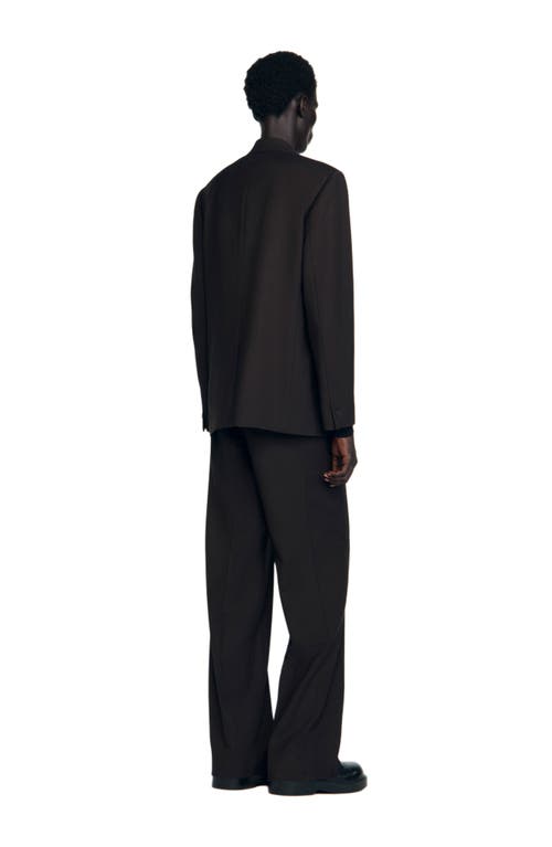 Sandro Wool Suit Jacket