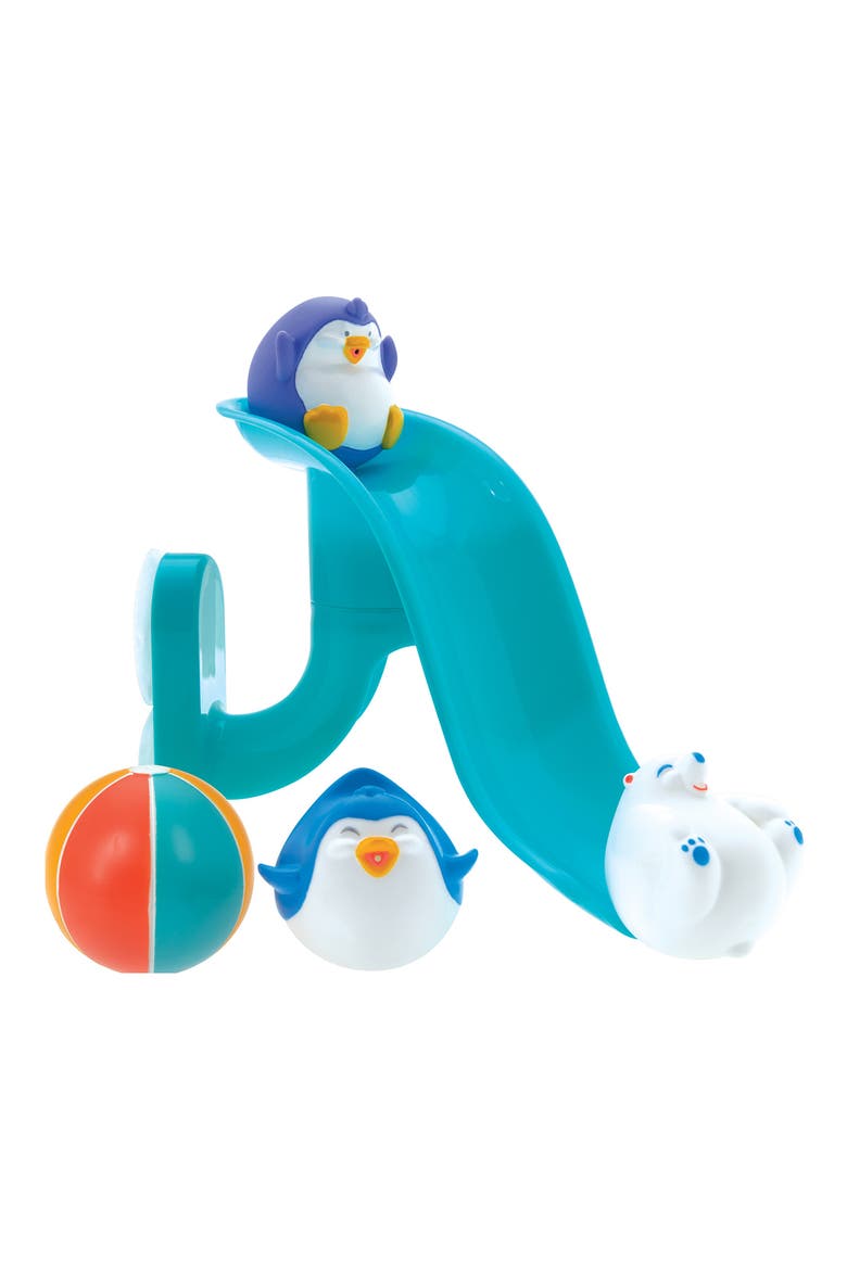 Penguin Slide Bath Playset, Main, color, NONE