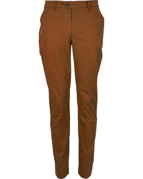 Jack Flat Front Stretch Sateen Pant