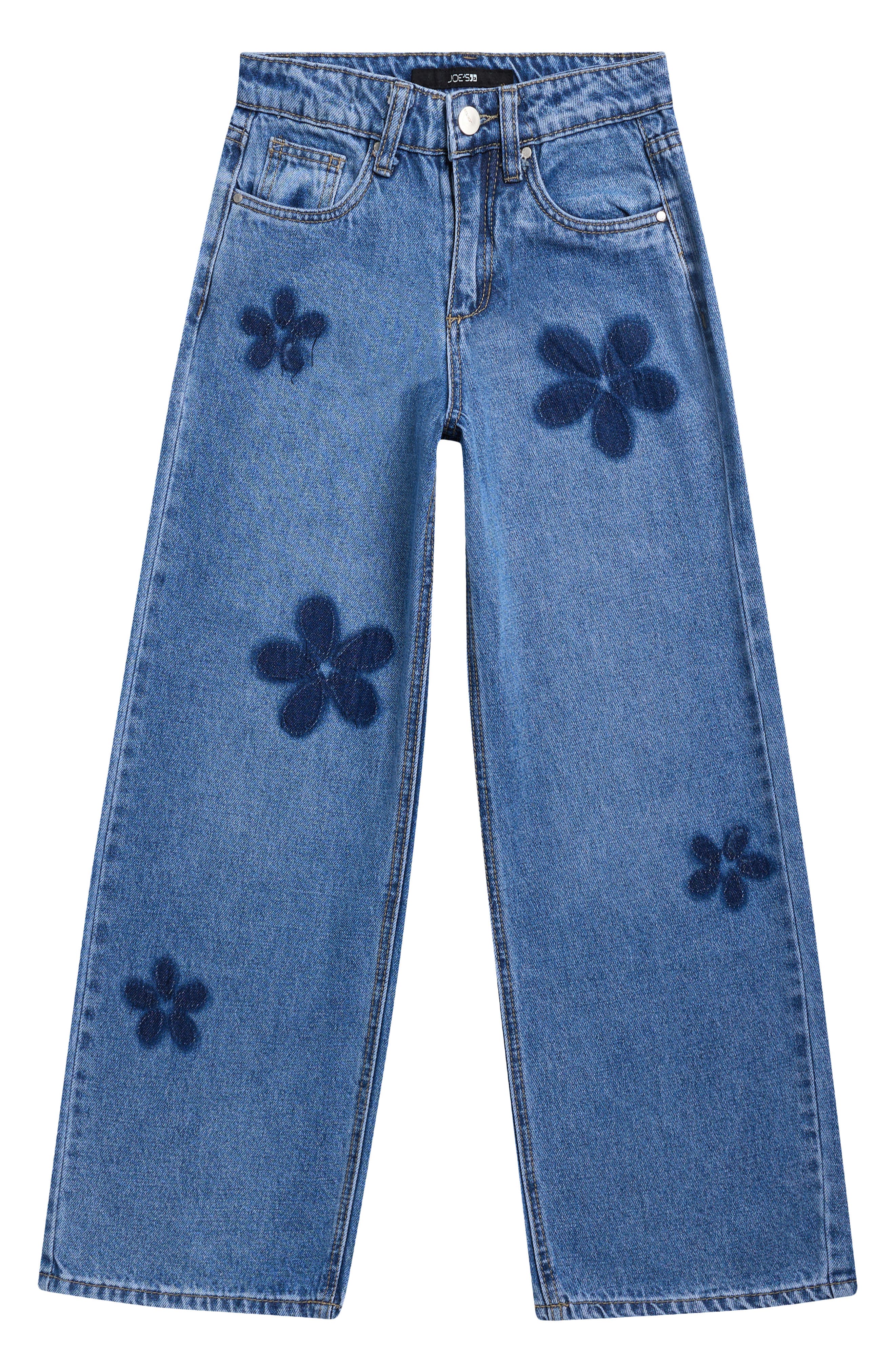 Kids' Kate Floral Baggy Leg Jeans