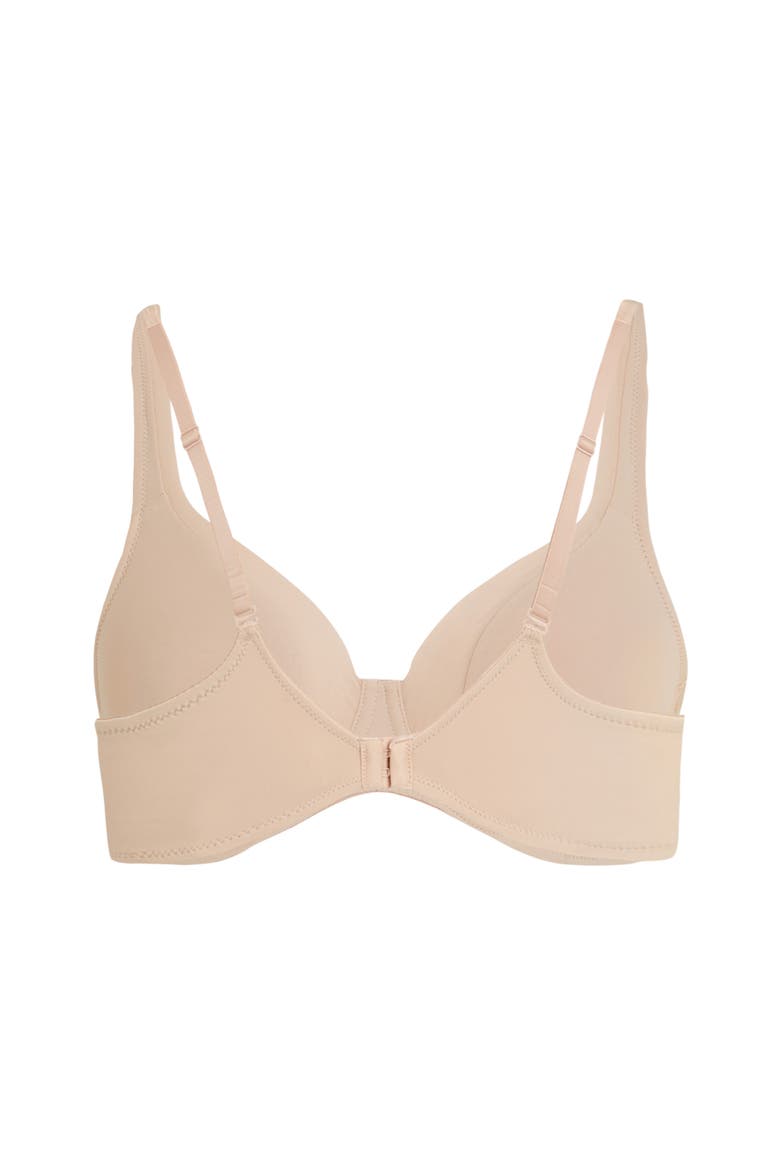 Mesh Non-padded Underwired Bra, Alternate, color, Rugby Tan
