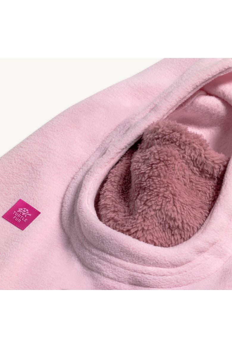 Kids Fleece Everyday Overhood, Alternate, color, Ballerina