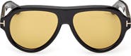 TOM FORD Icon 59mm Pilot Sunglasses