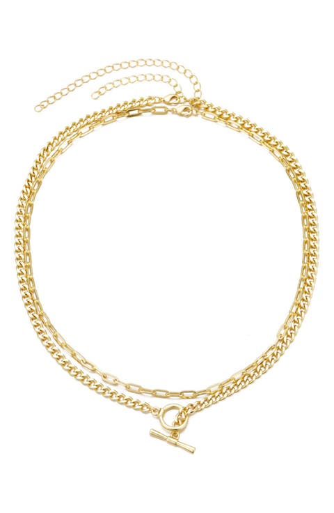 Set of 2 Assorted Chain Necklaces