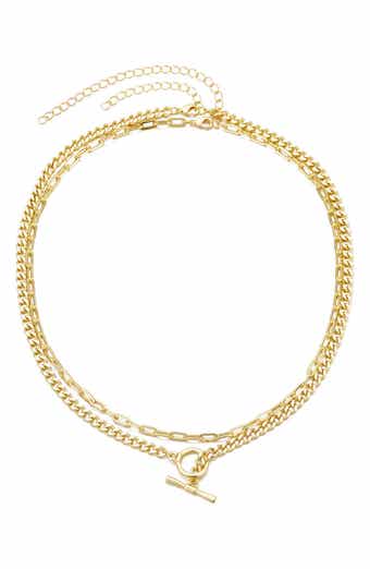 Adornia Set of 2 Assorted Chain Necklaces