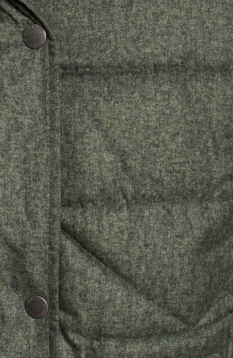 Barbour Langstone Faux Fur Trim Quilted Coat, Alternate, color,