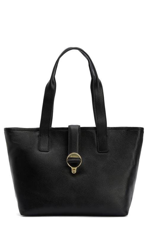 Barbour Alder Leather Tote Bag in Black  product