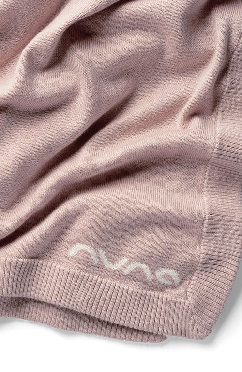 Nuna Cotton Blanket In Pink
