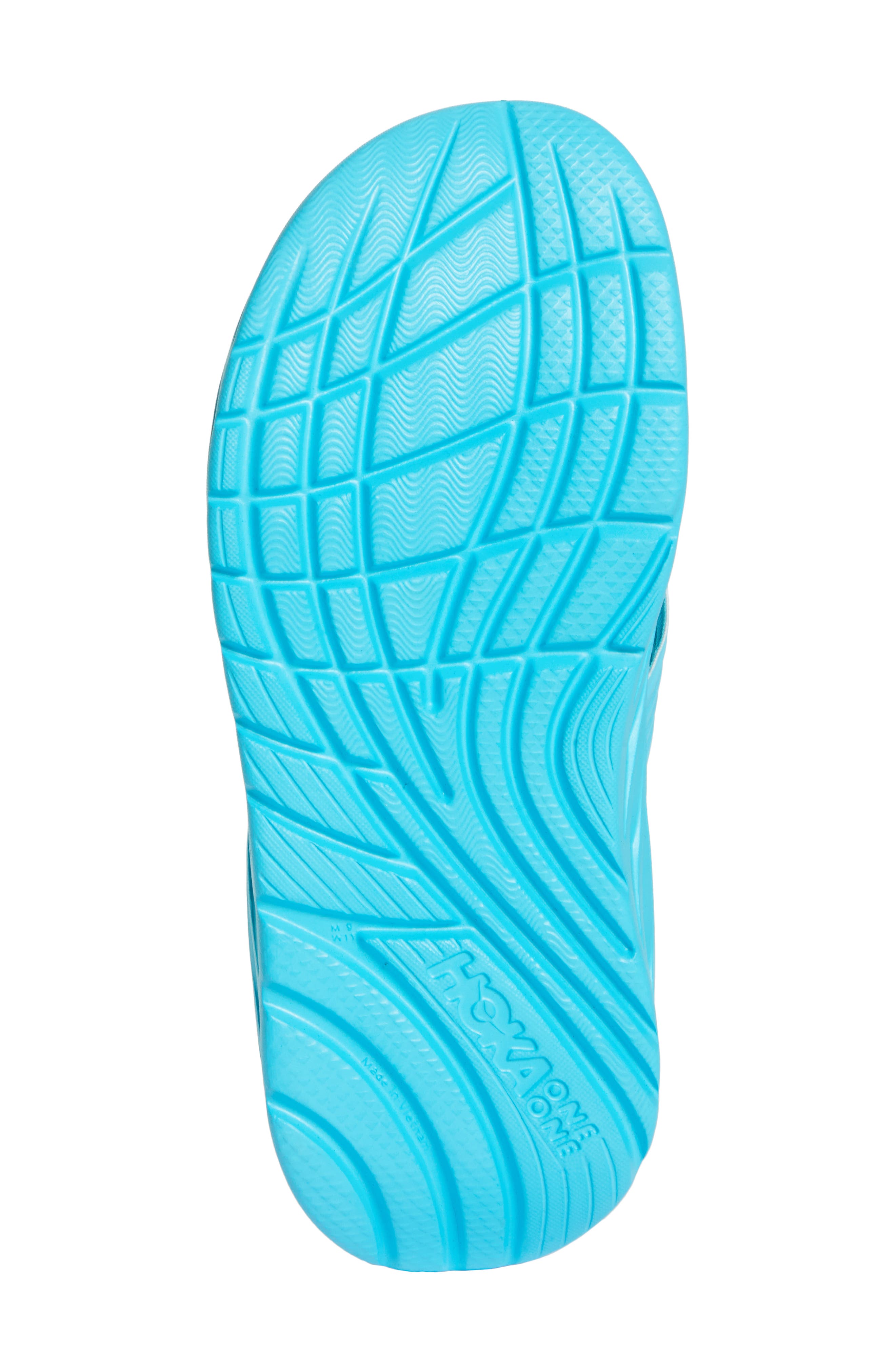 HOKA Ora Recovery Flip Flop, Alternate, color, Scuba Blue / Bellwether Blue