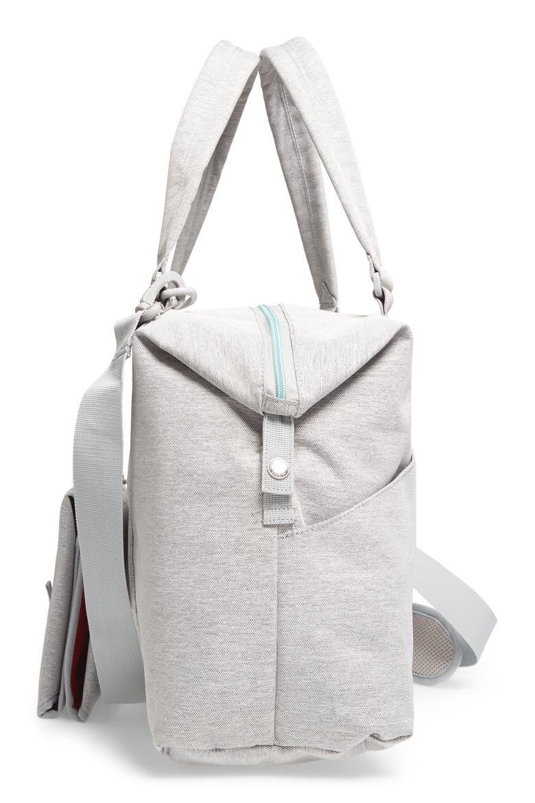 Sprout Diaper Bag, Alternate, color, GREY CROSSHATCH