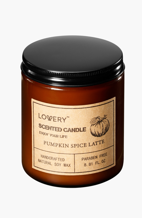 Pumpkin Spice Latte Candle Gift Set