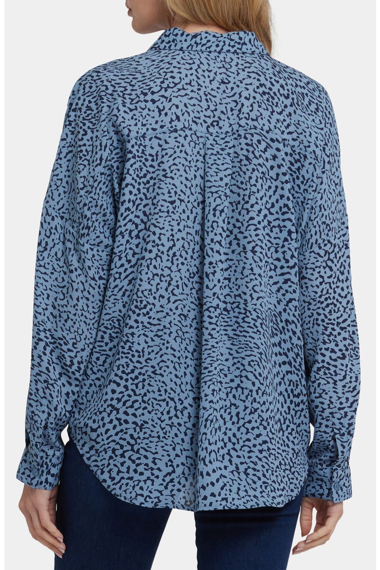 Becky Recycled Polyester Georgette Blouse, Alternate, color, CHARLOTTES