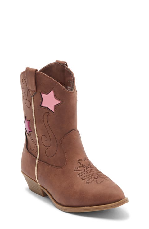 Kids' Chelsee Star Western Boot (Walker, Toddler & Little Kid)