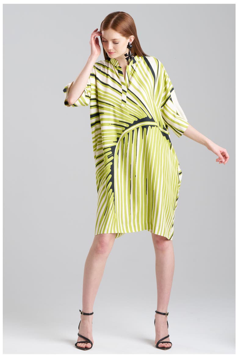 YOSHINOKI Caftan Dress, Main, color, PEAR