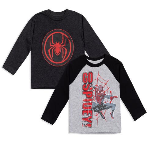 2-Pack Long Sleeve T-Shirts (Toddler, Little Kid & Big Kid)