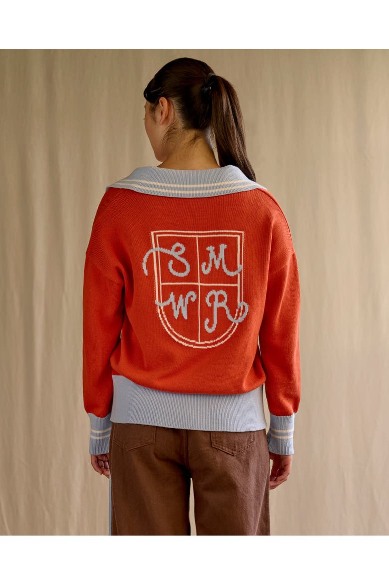 Moon Court Knit Polo, Alternate, color, Multi
