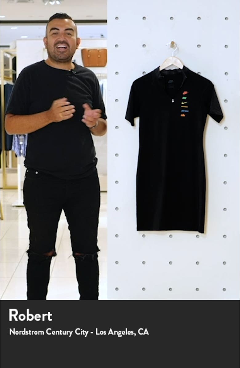 Swoosh Mock Neck Minidress, sales video thumbnail