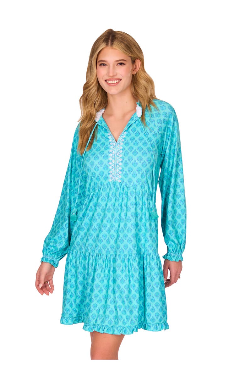 Cabana Life Tiered Ruffle Dress, Main, color, 