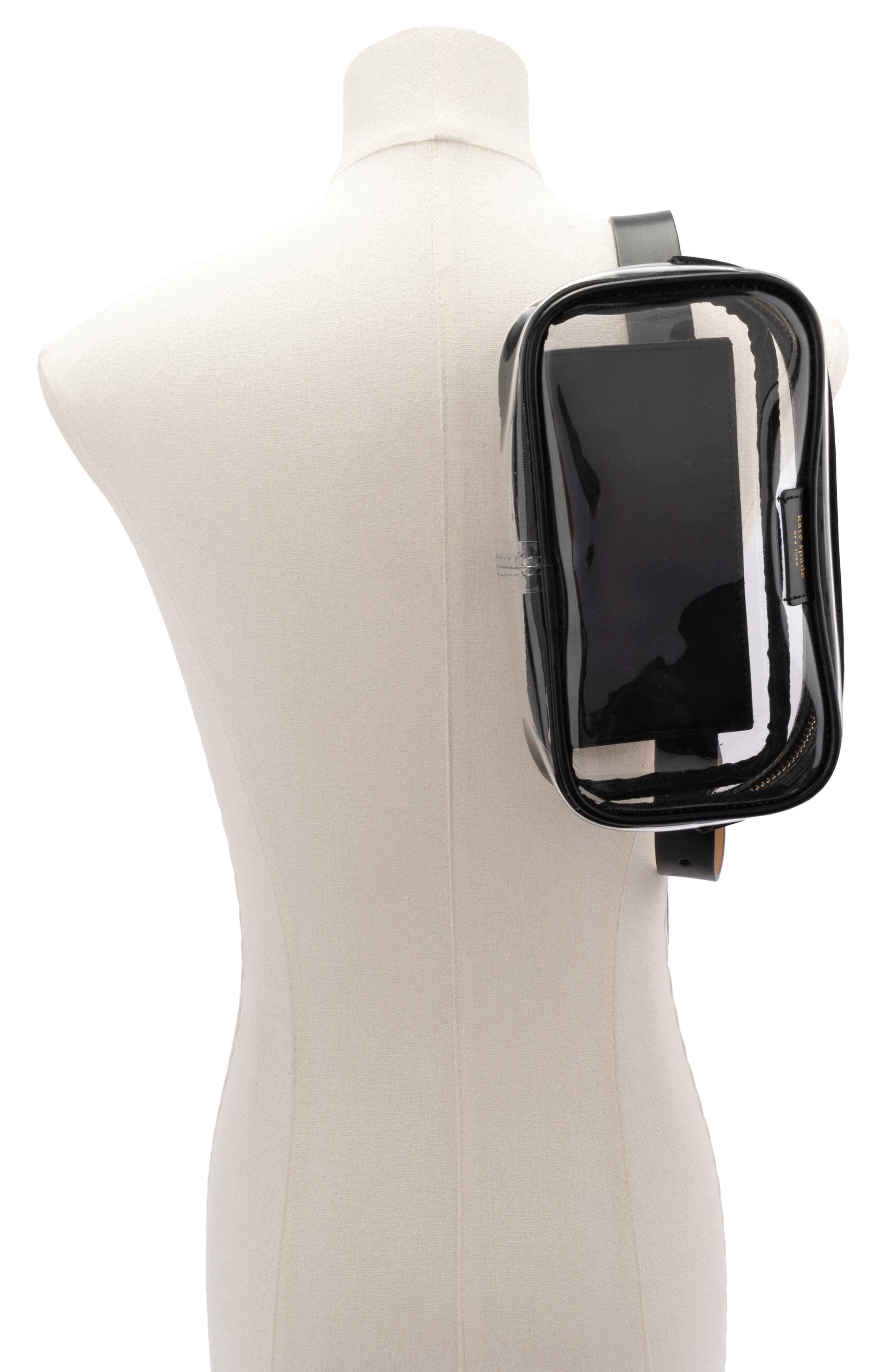 Kate Spade New York clear belt bag, Alternate, color, 