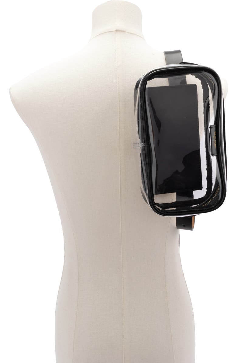 Kate Spade New York clear belt bag, Alternate, color,