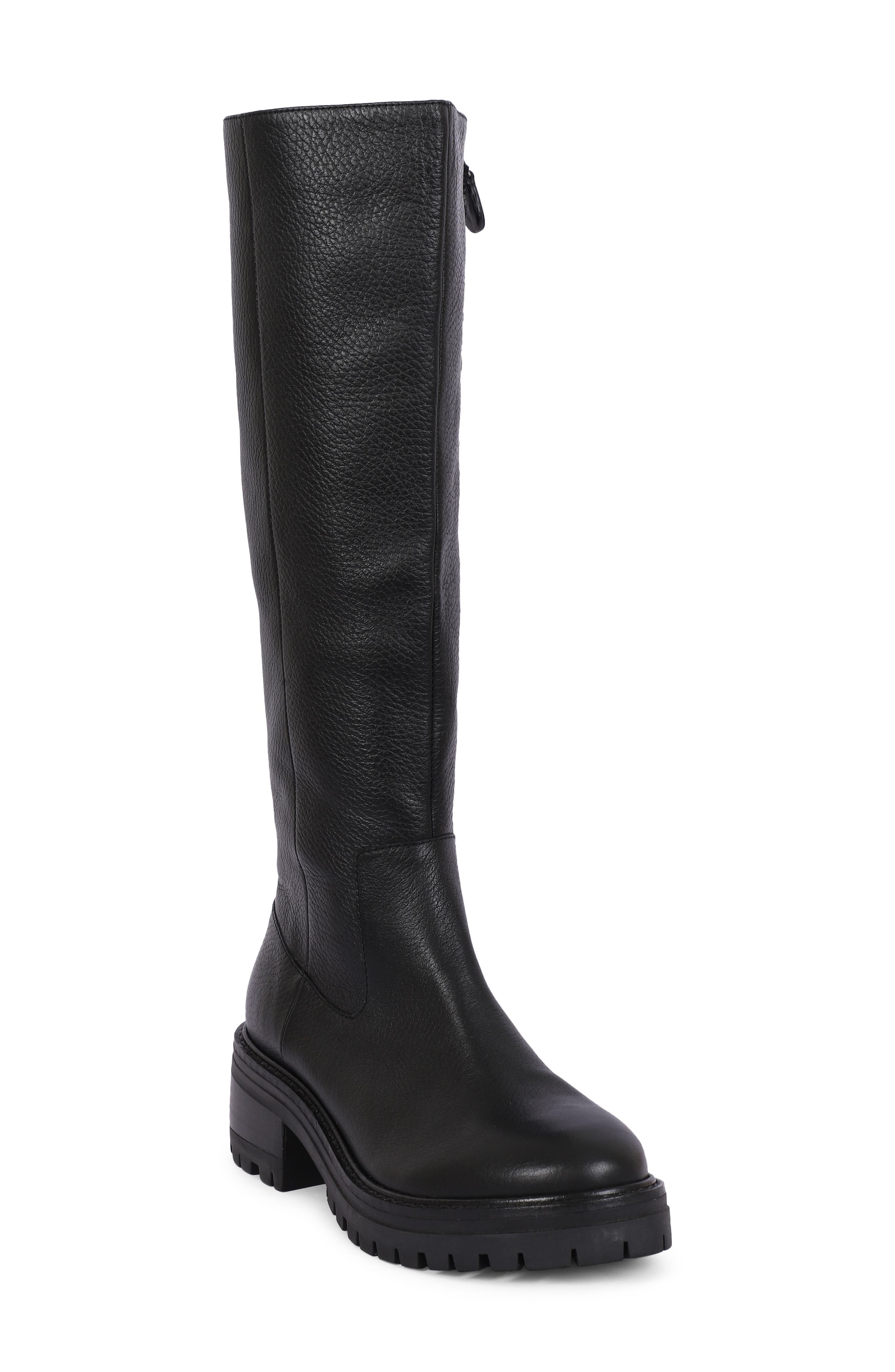 Gentle Souls Brandon Lug Sole Knee High Boot, Main, color, 