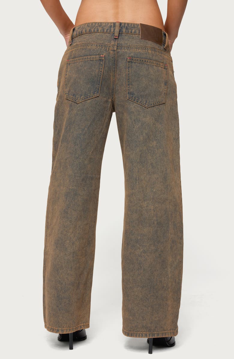 EDIKTED Ace Low Rise Baggy Jeans, Alternate, color,