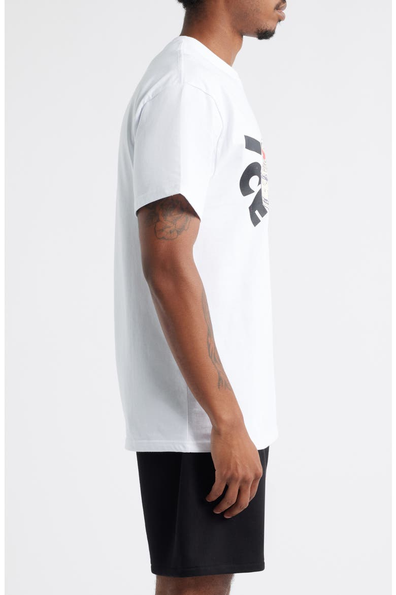 Six Pack Cotton Graphic T-Shirt, Alternate, color, WHITE
