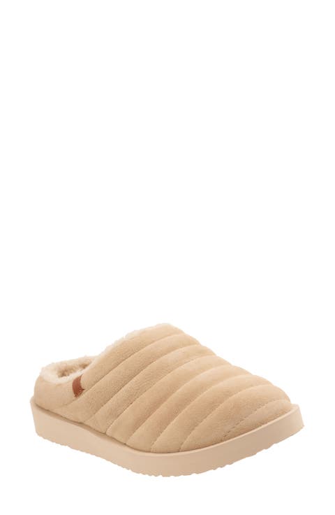 Valley Faux Fur Lined Slipper (Women)