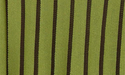 Shop Siedres Siedrés Rounes Stripe Polo In Green