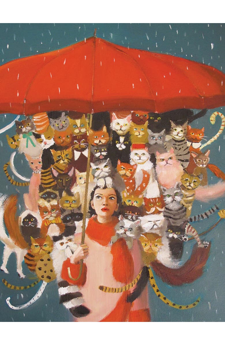 NEW YORK PUZZLE COMPANY The Cat Countess 1000 Piece Puzzle, Alternate, color, NO COLOR