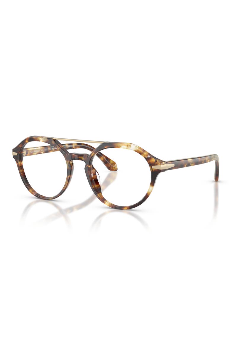 49MM ROUND, Alternate, color, HAVANA GIALLA / DEMO