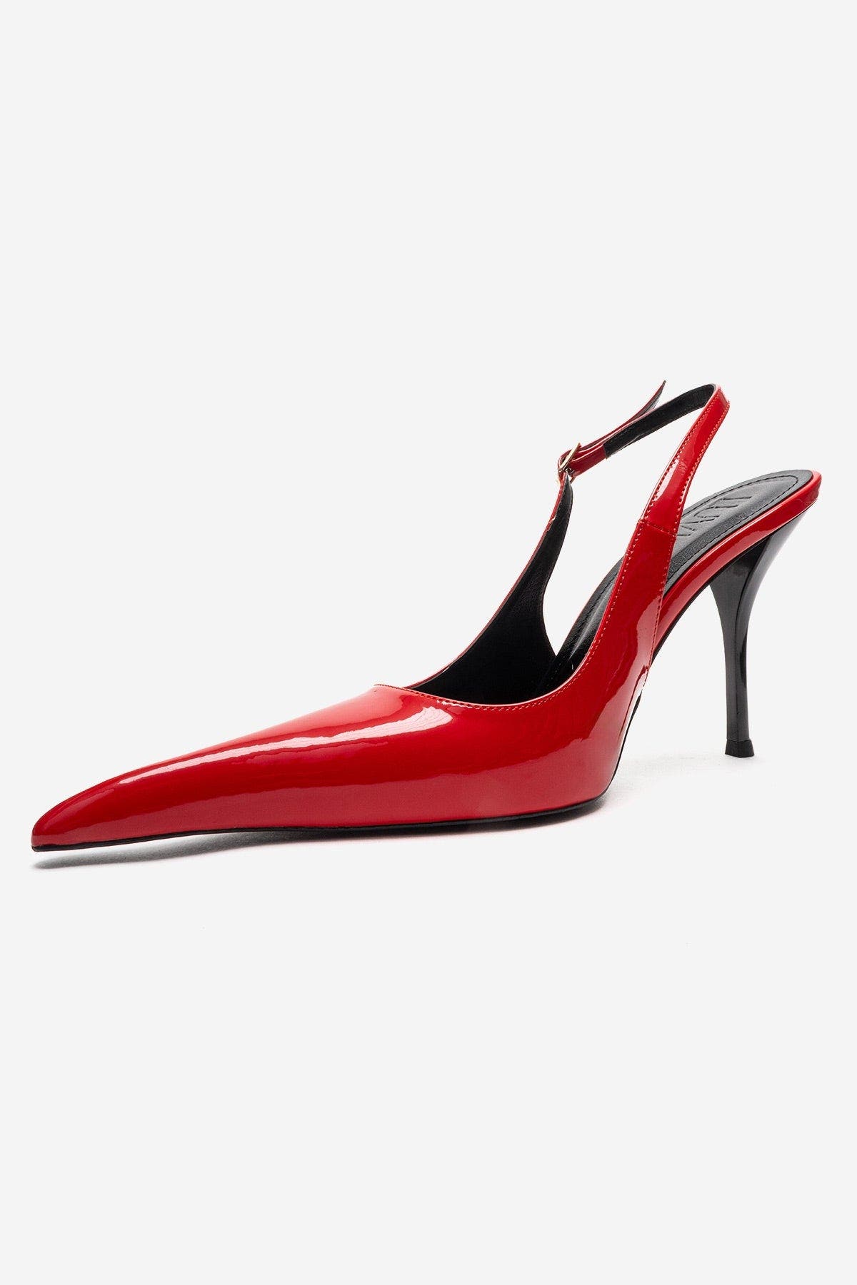Prologue Shoes Candy Pointed Toe Stiletto Pump, Alternate, color, Red