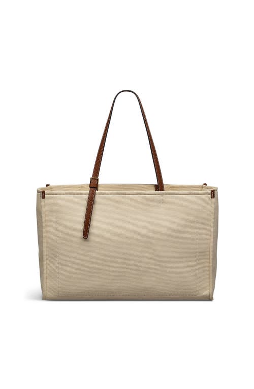 Radley The Burlington | Canvas Large Ziptop Tote Bag In Brown