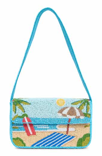 Collection XIIX Tropical Vacation Beaded Shoulder Bag