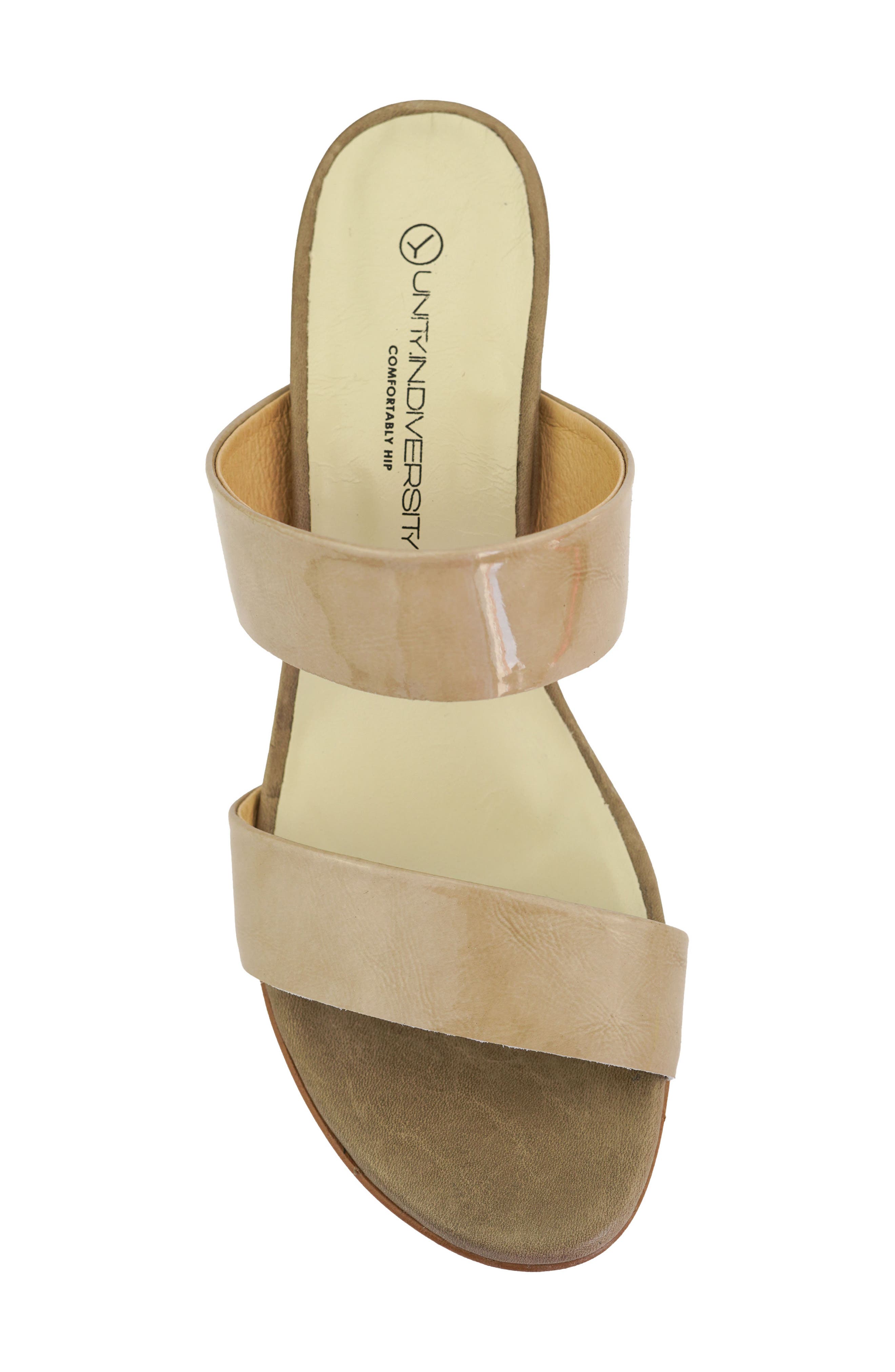 Beguile Sandal, Alternate, color, PLATINUM PATENT