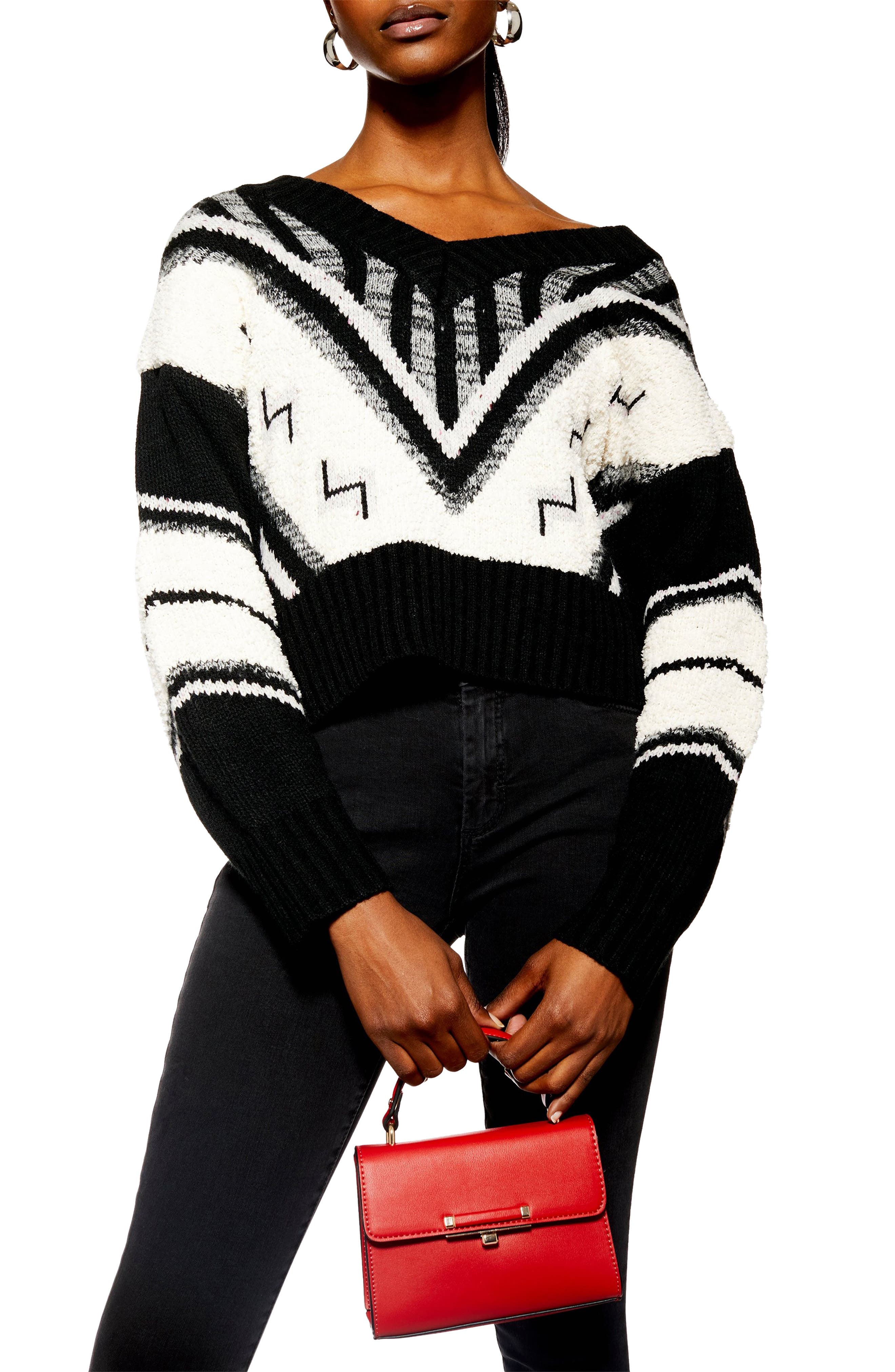 Topshop Mini Marissa Top Handle Bag, Alternate, color, 