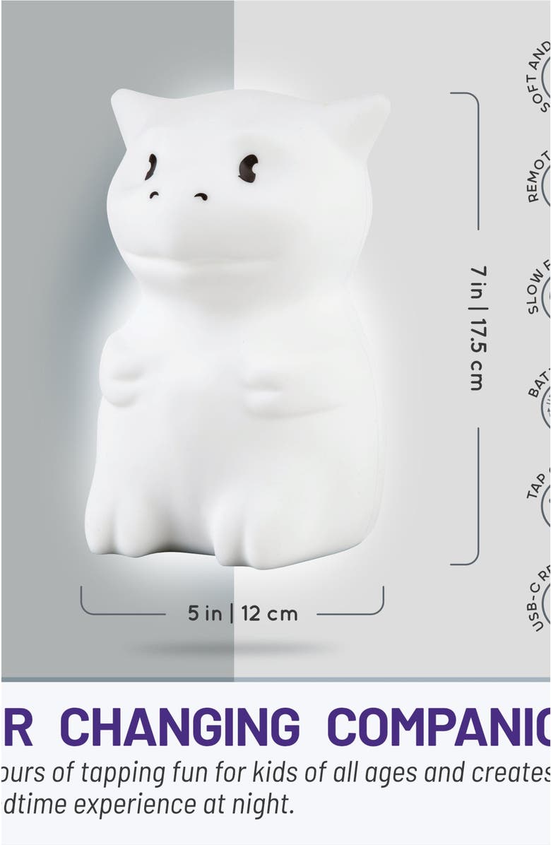 Lumieworld LumiPets<sup>®</sup> Dragon Children's Nursery Touch Night Light, Alternate, color,