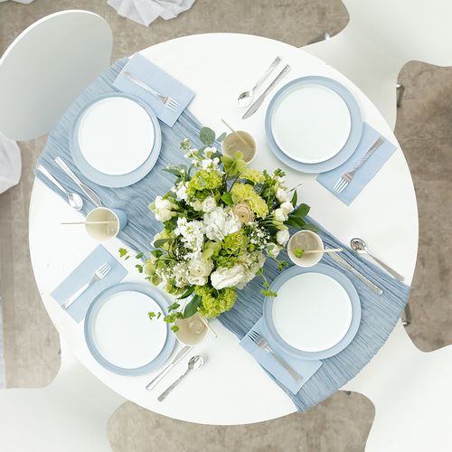 Jollity & Co Shade Collection Dinner Plates In Pearlescent