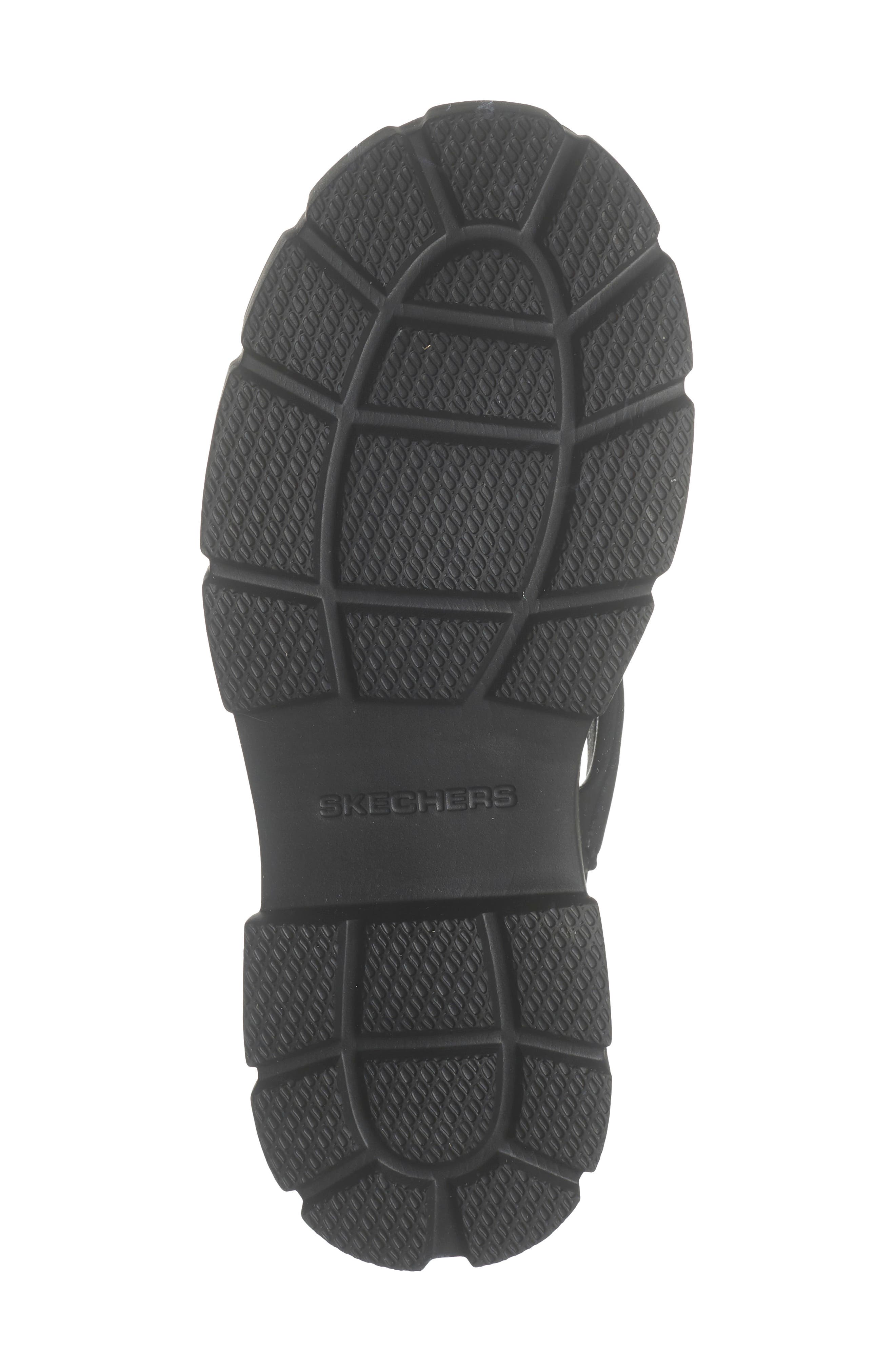 SKECHERS Foamies Headliner Platform Sandal, Alternate, color, Black