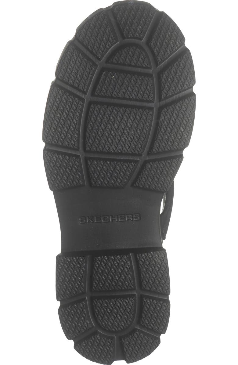 SKECHERS Foamies Headliner Platform Sandal, Alternate, color, Black