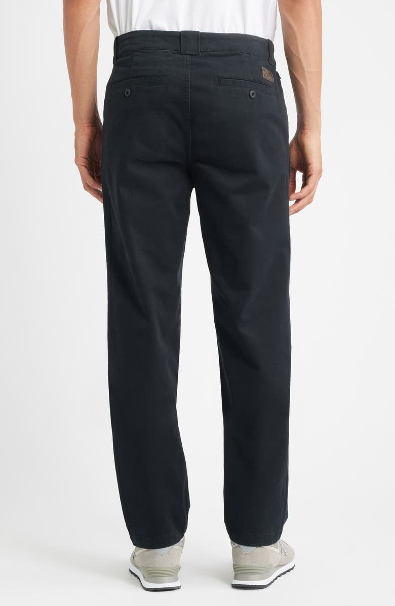 Roark Crossroads Stretch Cotton Chinos, Alternate, color, Black