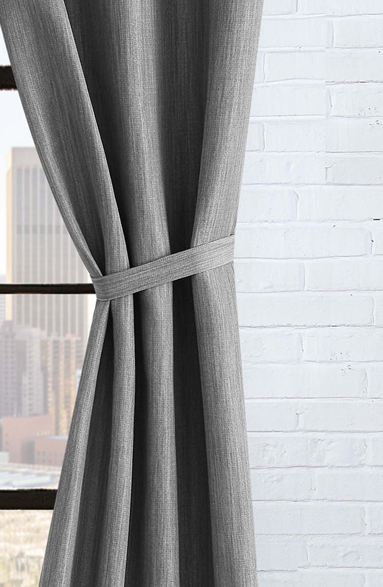 Lucky Brand Solana Thermal Set of 2 Curtain Panels, Alternate, color,