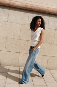 H&M Baggy Low-waist Jeans