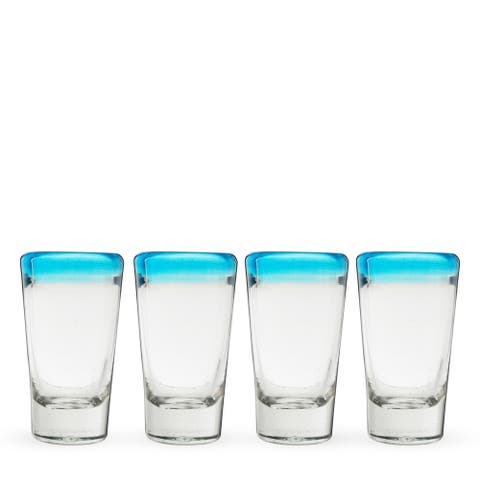 Segunda Vida Primavera Recycled Shot Glasses Set of 4