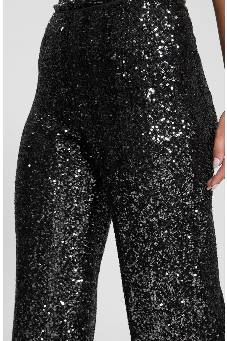 Sereh Sequin High Waist Pants, Alternate, color, F9AK