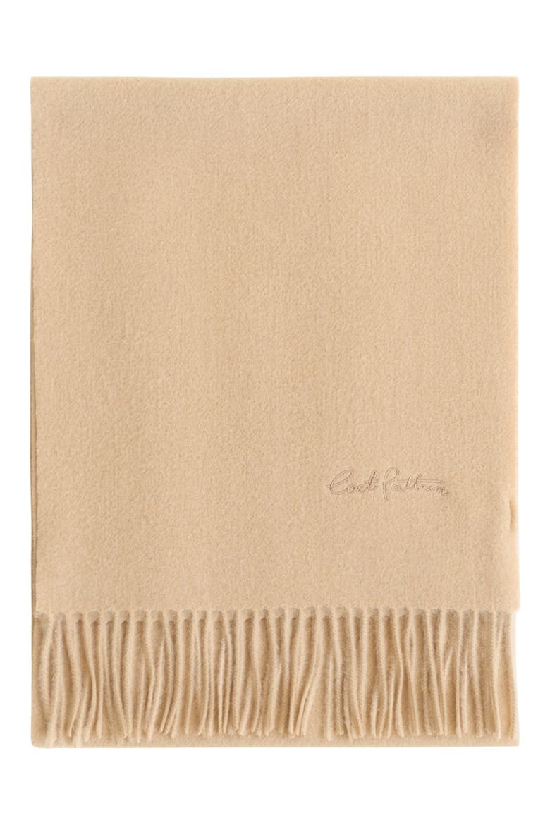 Lost in Warmth Cashmere Scarf, Alternate, color, KHAKI