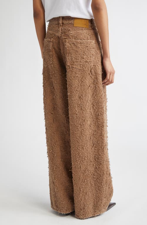 Haikure Becky Fur-effect Cotton Jeans