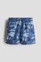  Dusty Blue/Patterned