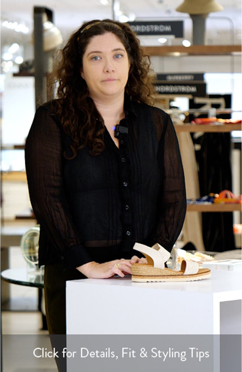 Neveah Espadrille Sandal, sales video thumbnail